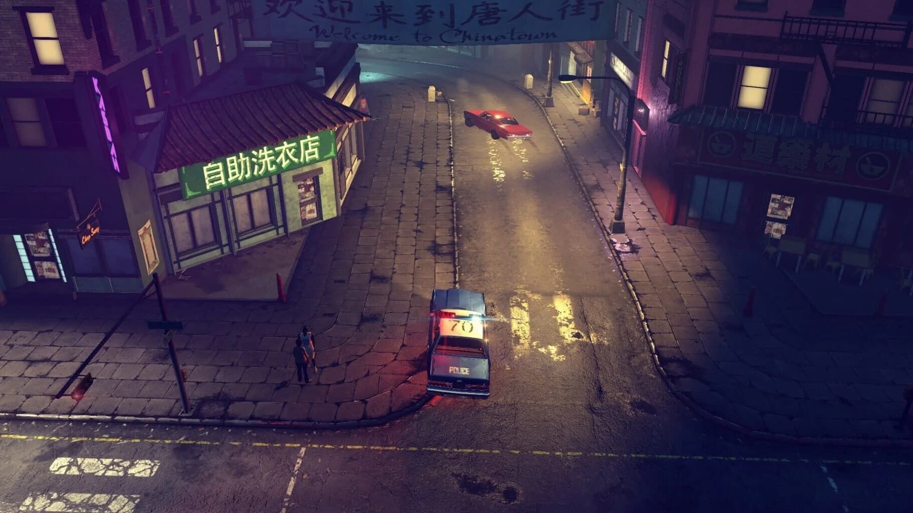 Vehicular pursuit in The Precinct