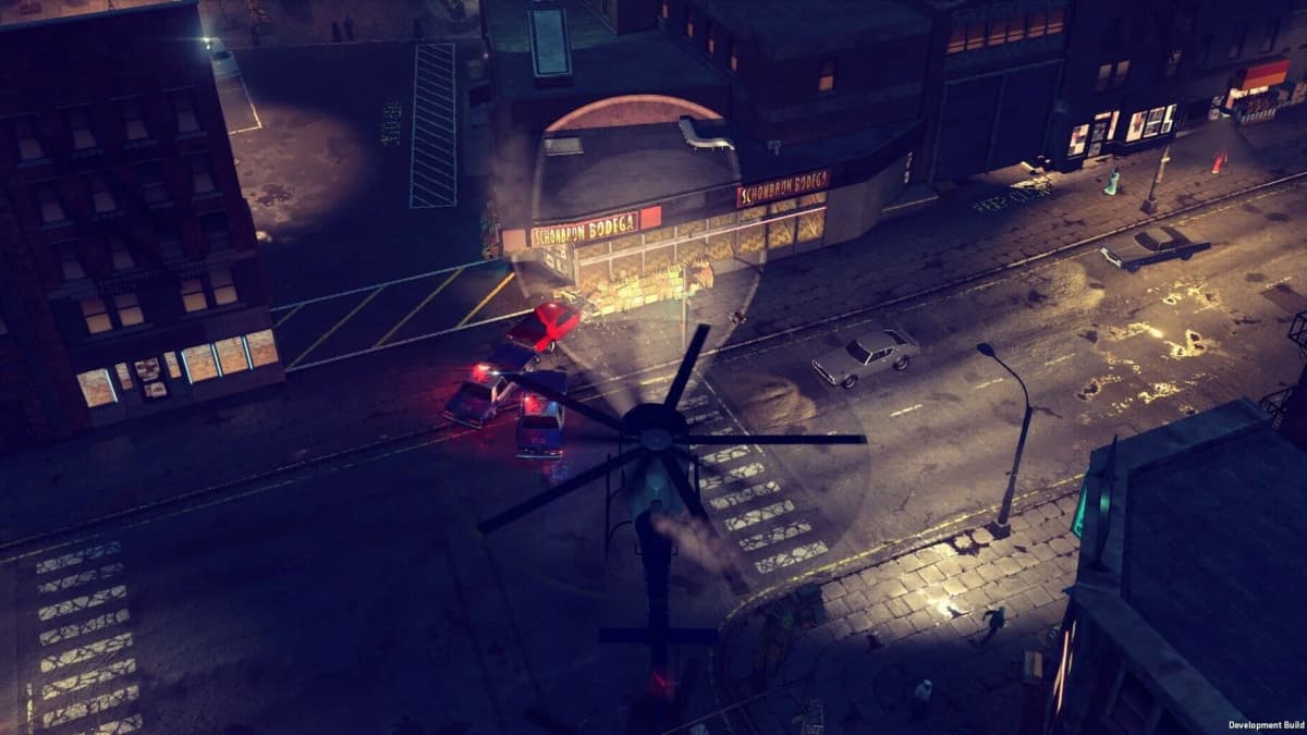 Night patrol in The Precinct