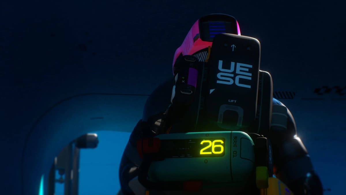 Players accessing loot in Marathon's extraction sequence