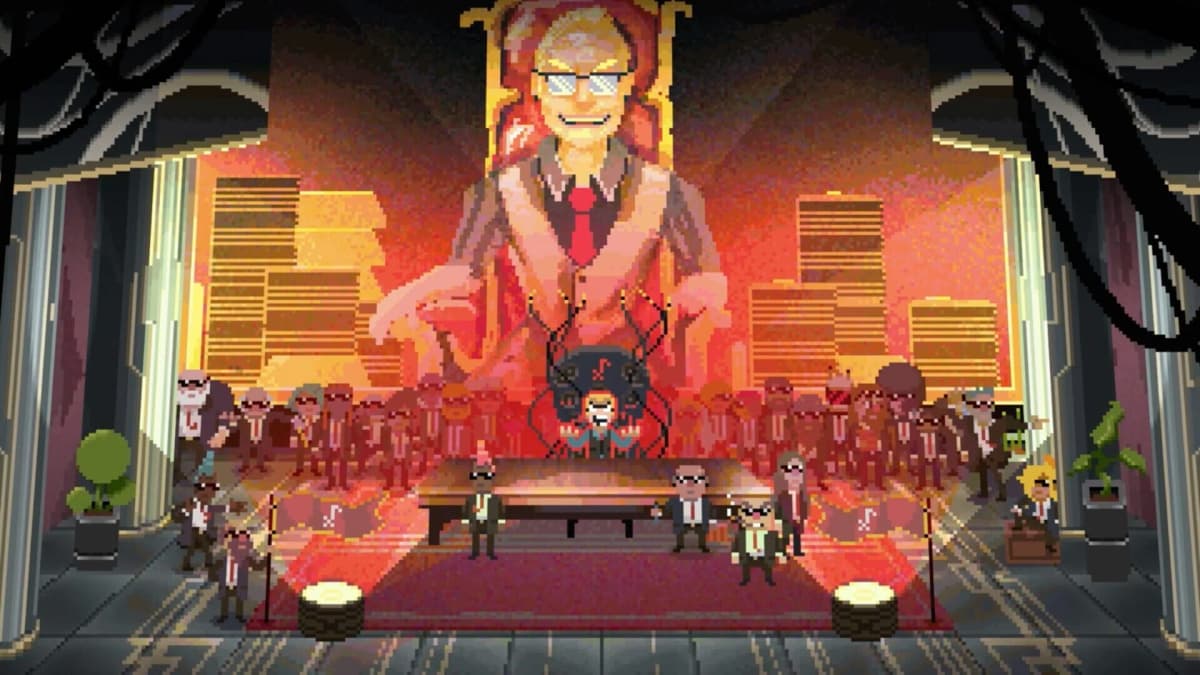 Screenshot from Fretless: The Wrath of Riffson