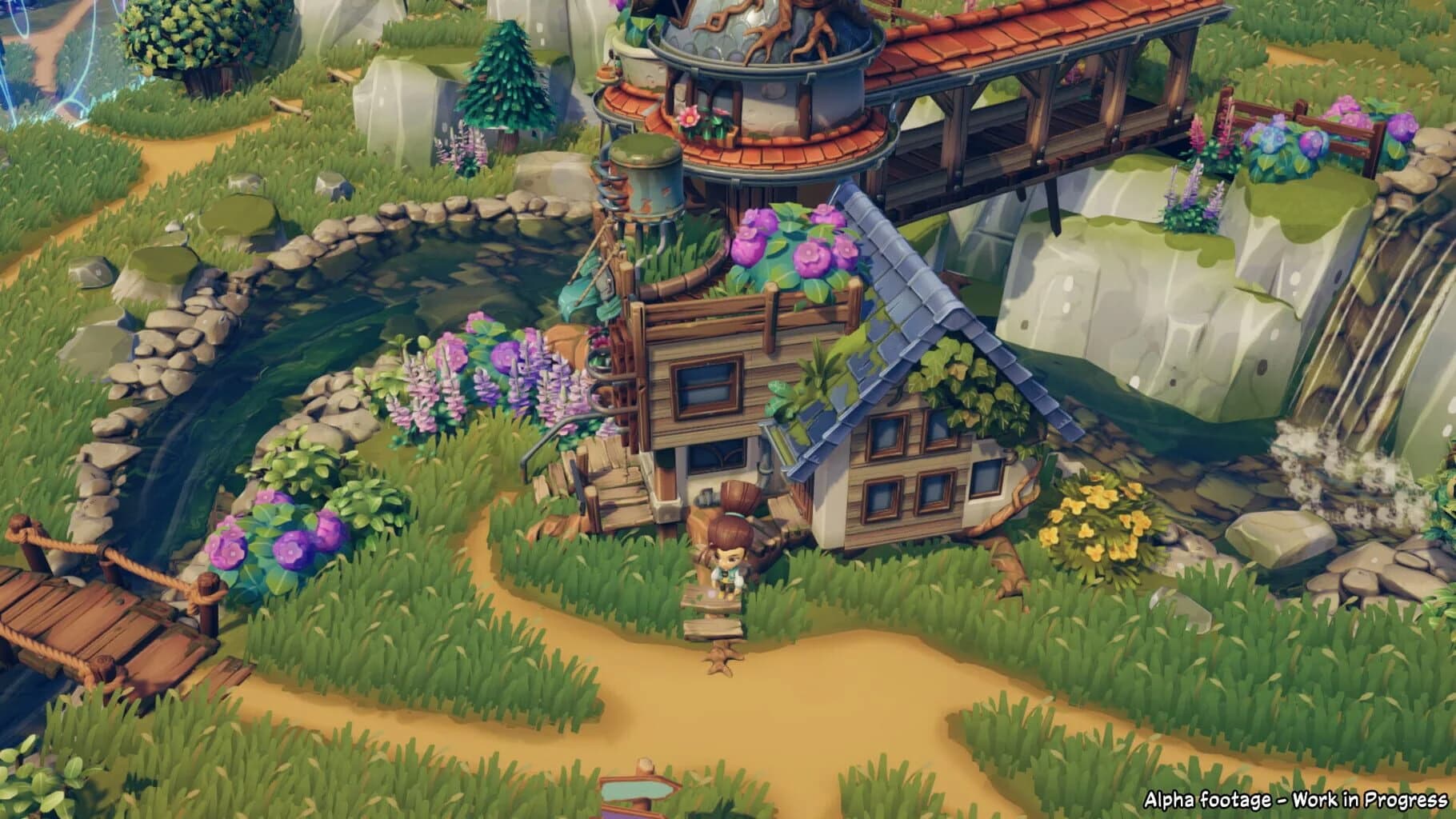Maliki hub area gardening feature