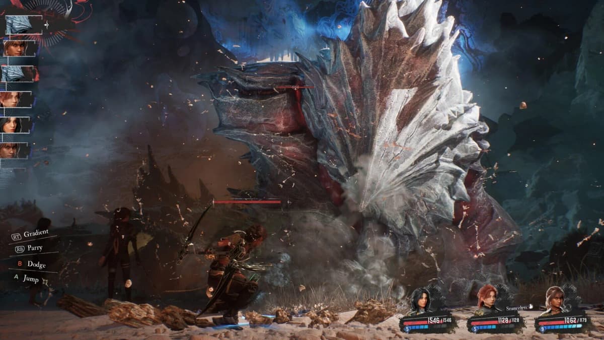 Clair Obscur: Expedition 33 - main character in dramatic pose