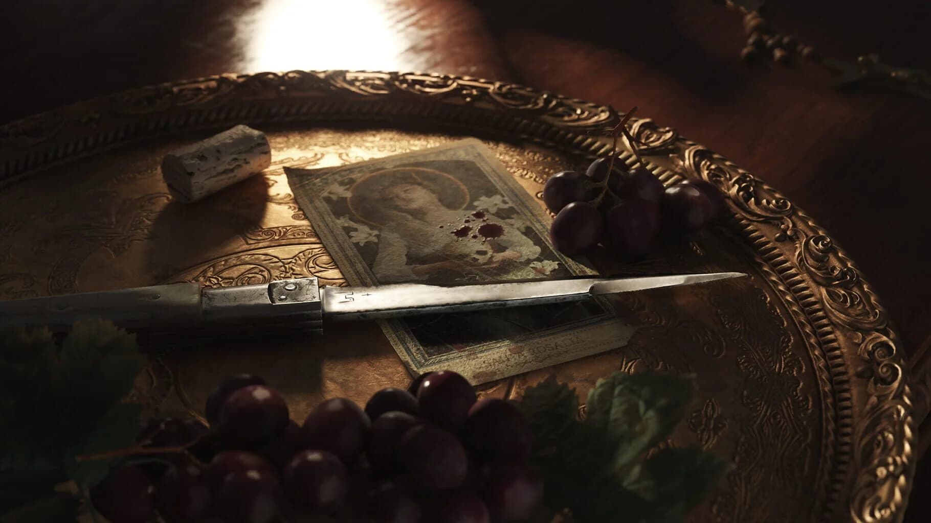 A tense standoff in Mafia: The Old Country, with richly detailed character models and lighting.