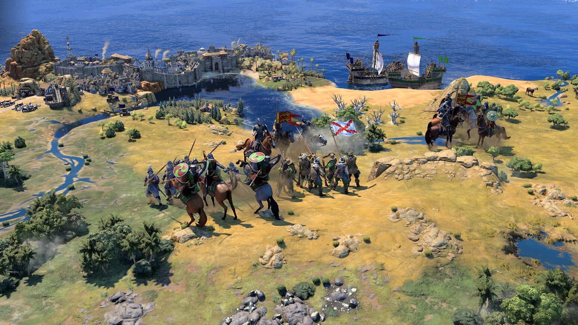 Civilization 7 towns and resource management