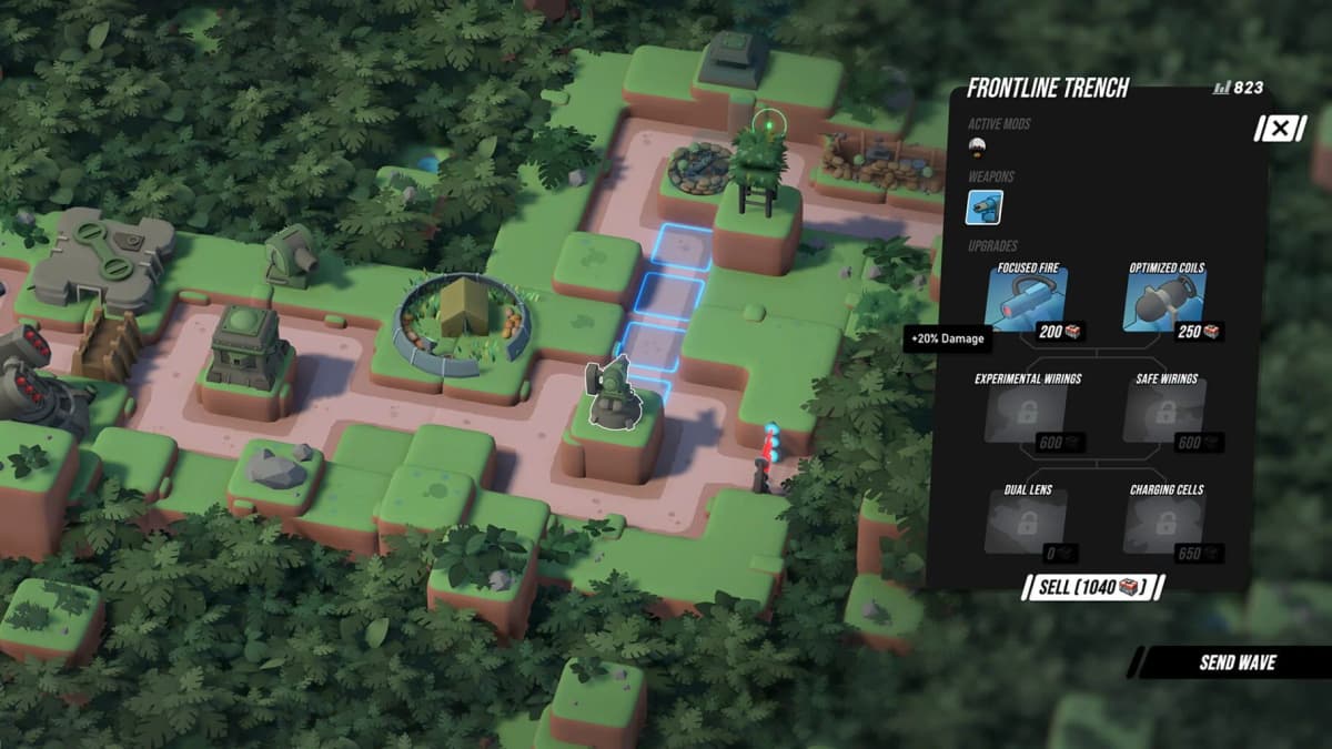 Tile manipulation in Tower Dominion