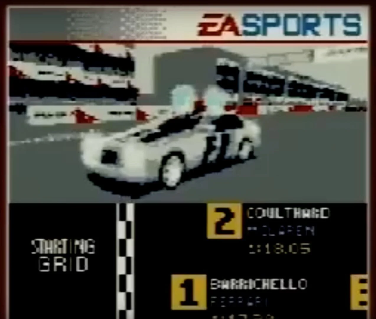 Screenshot from EA Sports F1 2001