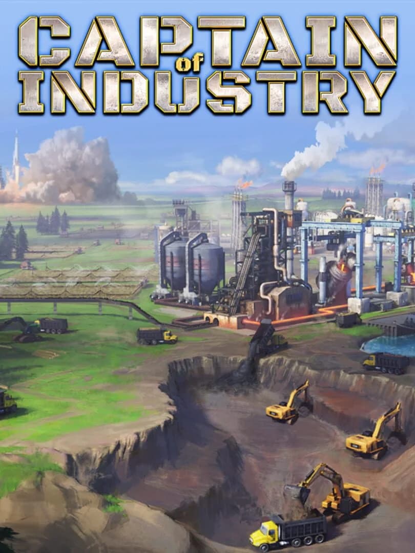 Captain of Industry’s Update 3 Brings Trains, Space Stations, and a 94% Steam Surge