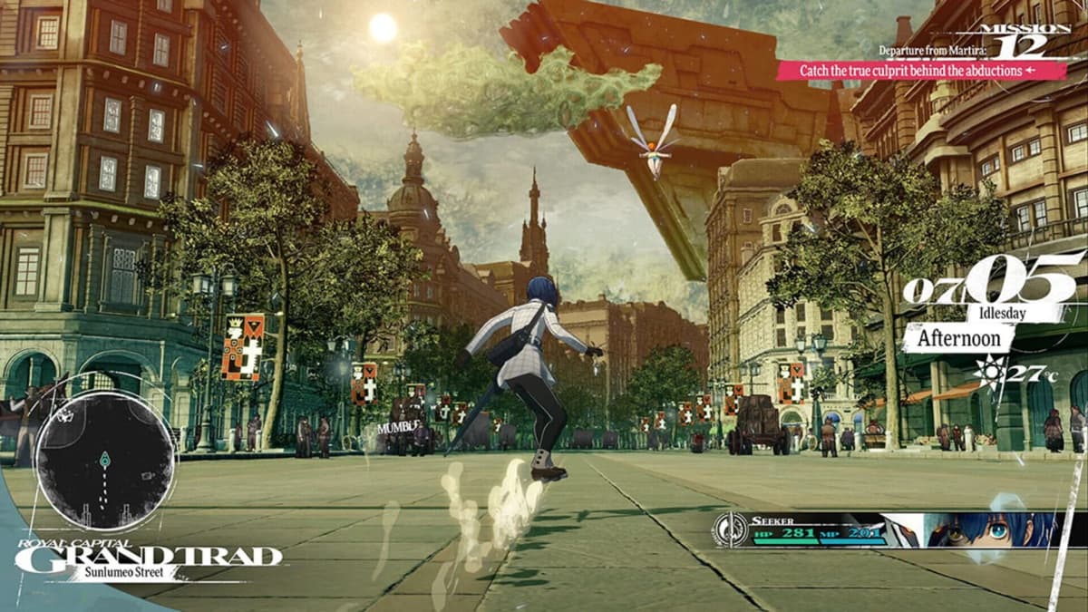 Metaphor: ReFantazio dramatic story moment, featuring the protagonist Will and supporting cast in a tense discussion