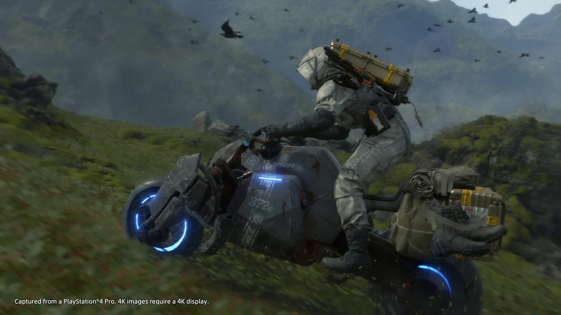 Death Stranding 3 - Sam traversing a new biome