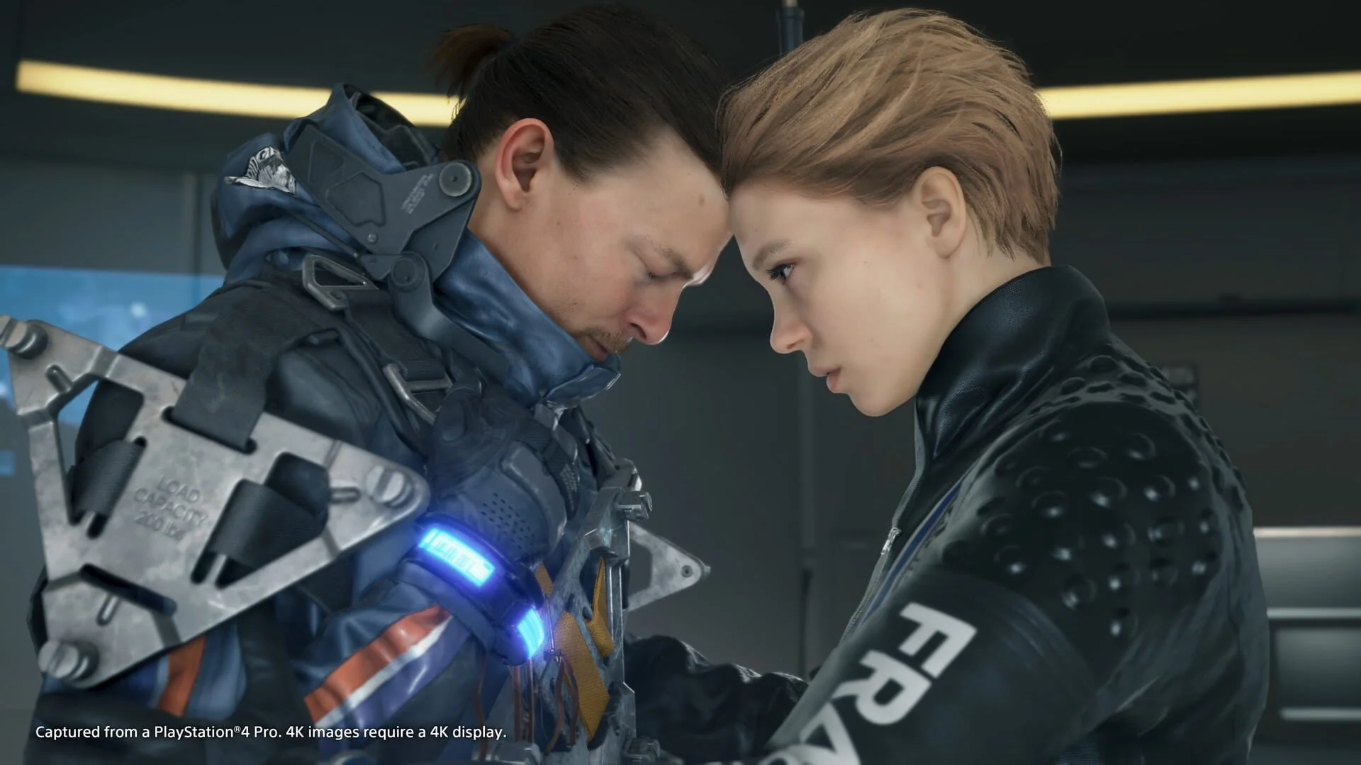 Death Stranding 3 - Characters in a strange futuristic setting