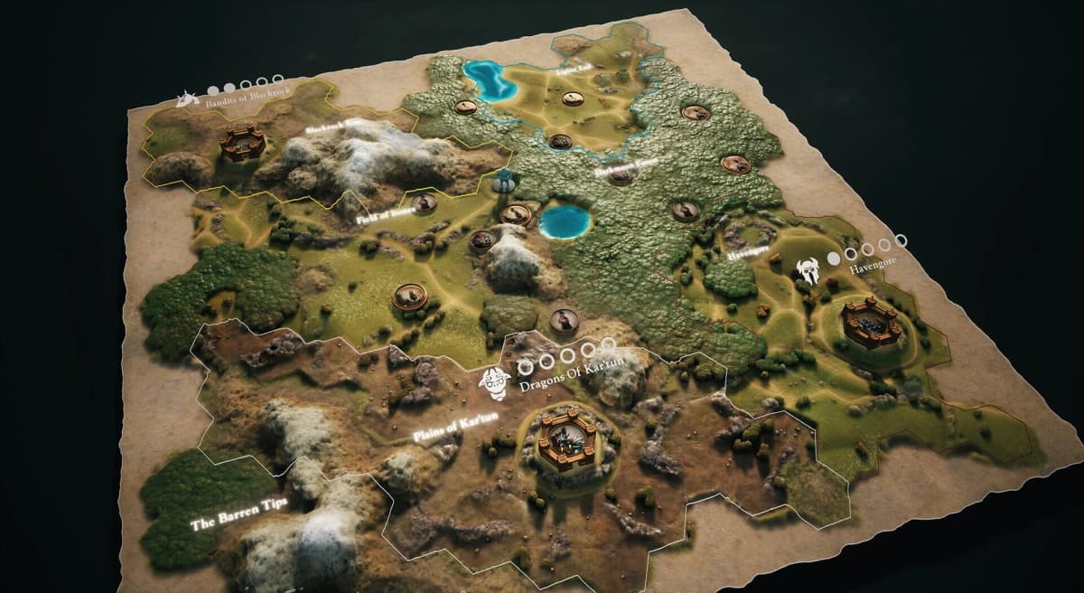 Pause menu in Successor showing tactical options and battlefield view