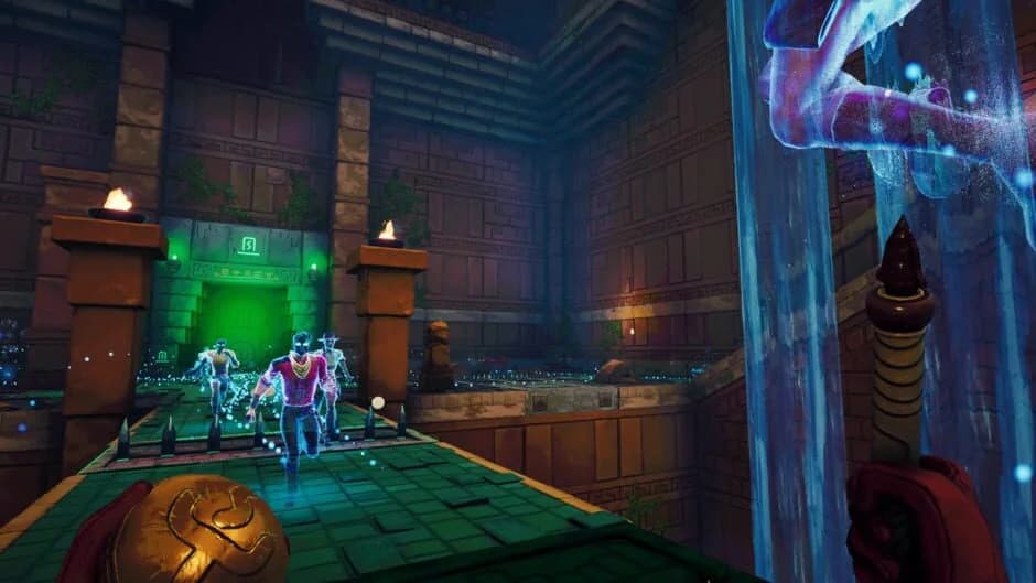 Sunset Overdrive chaotic action scene