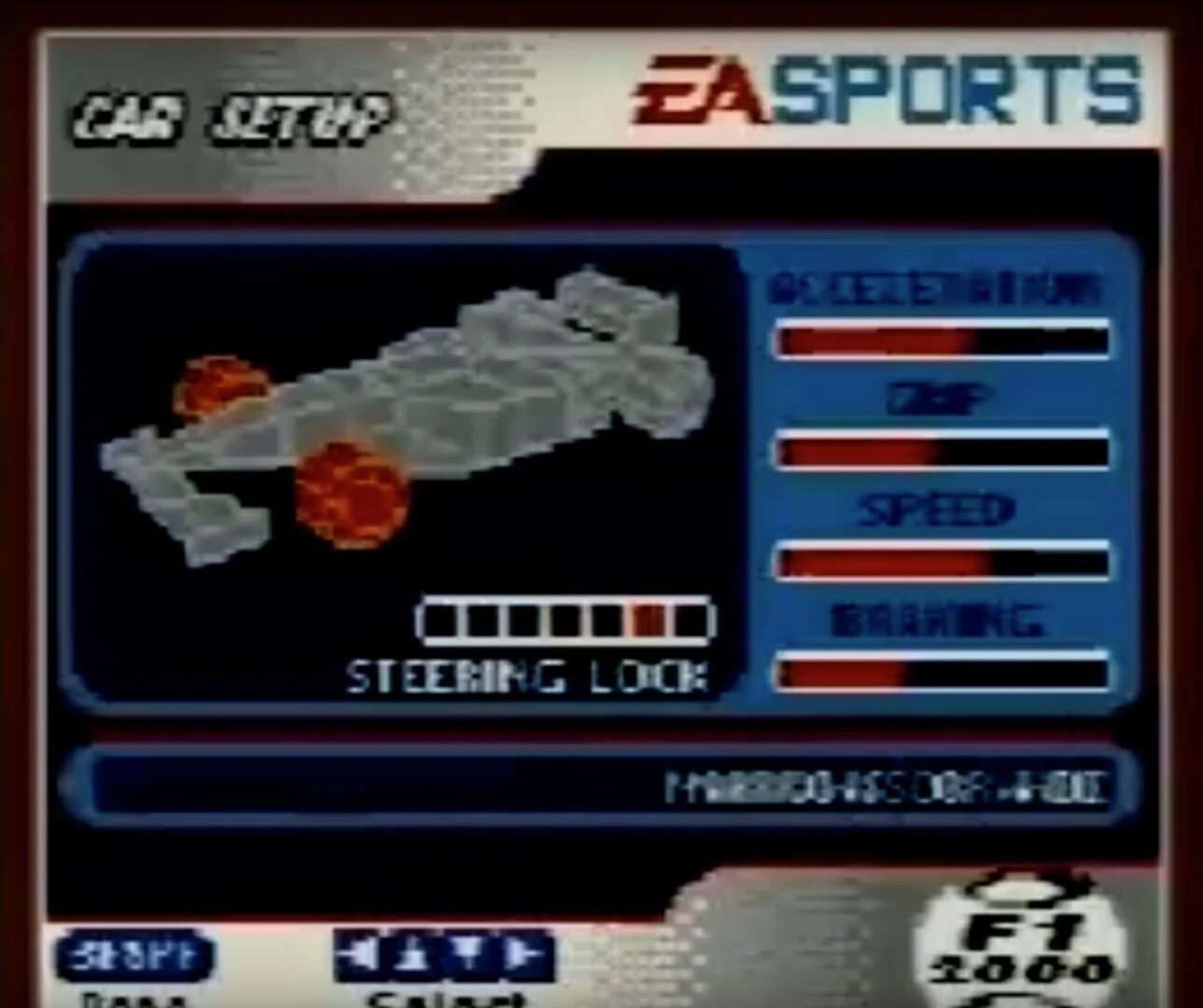 Screenshot from EA Sports F1 2001