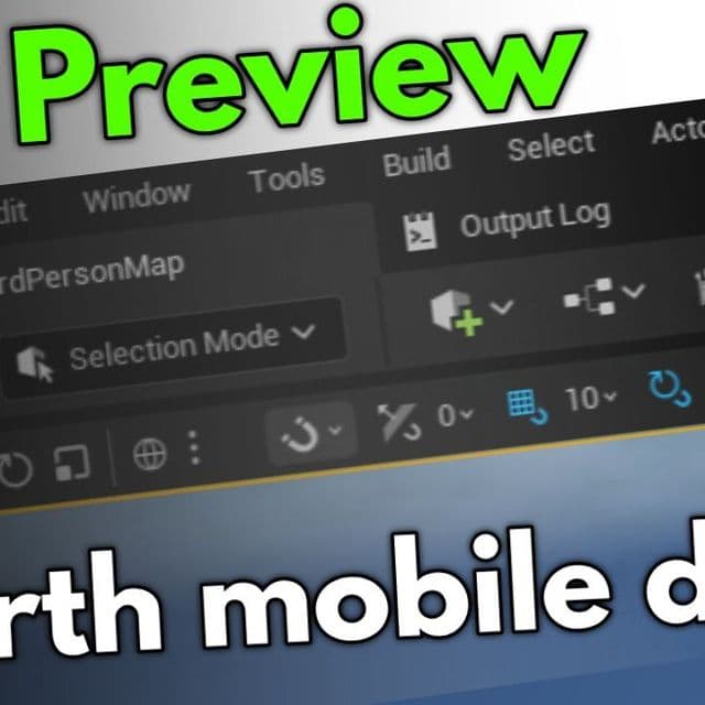 Expansive fantasy world with detailed terrain and lighting in Unreal Engine.