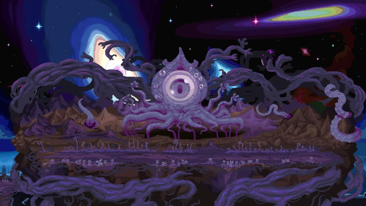 An Amazing Wizard - character stands victorious in a glowing magical chamber