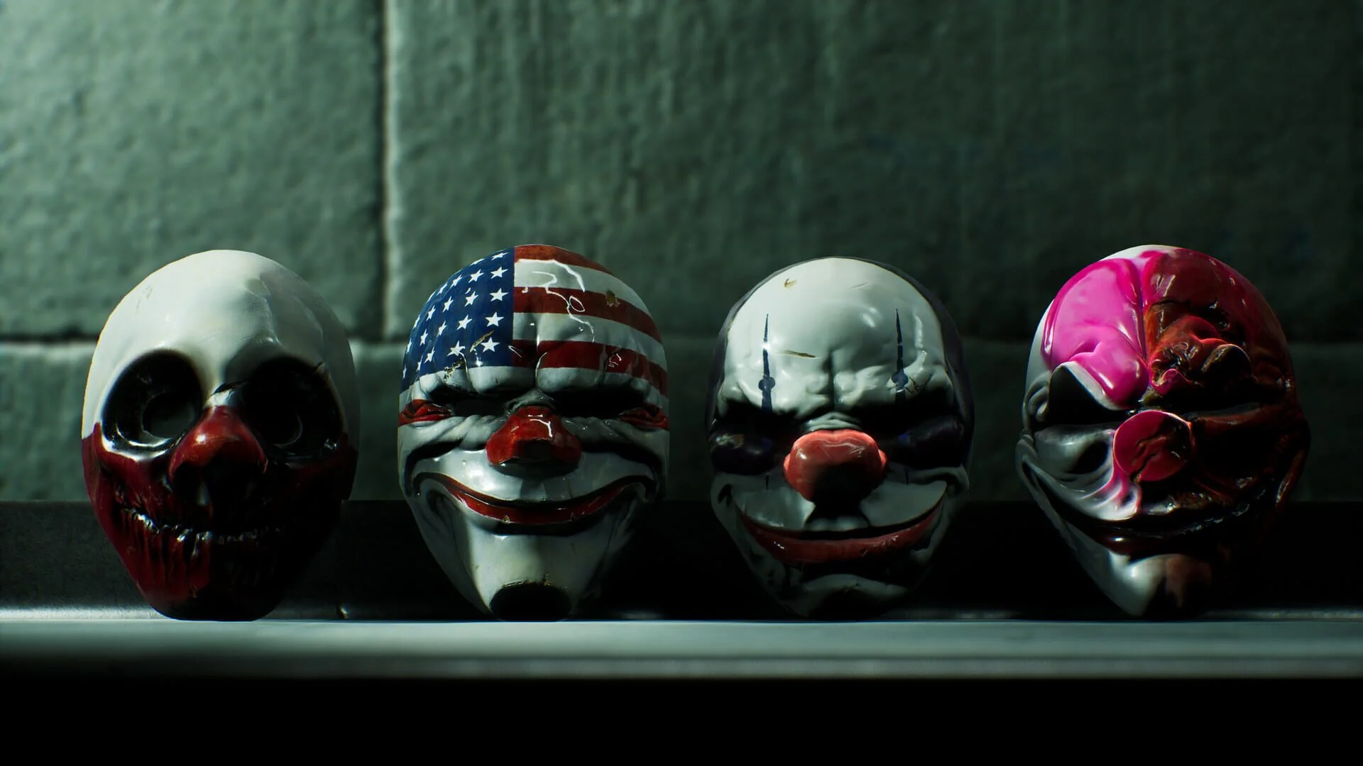 Payday 3 heist crew planning inside a neon-lit venue.