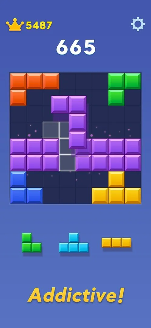 Screenshot from Block Blast!