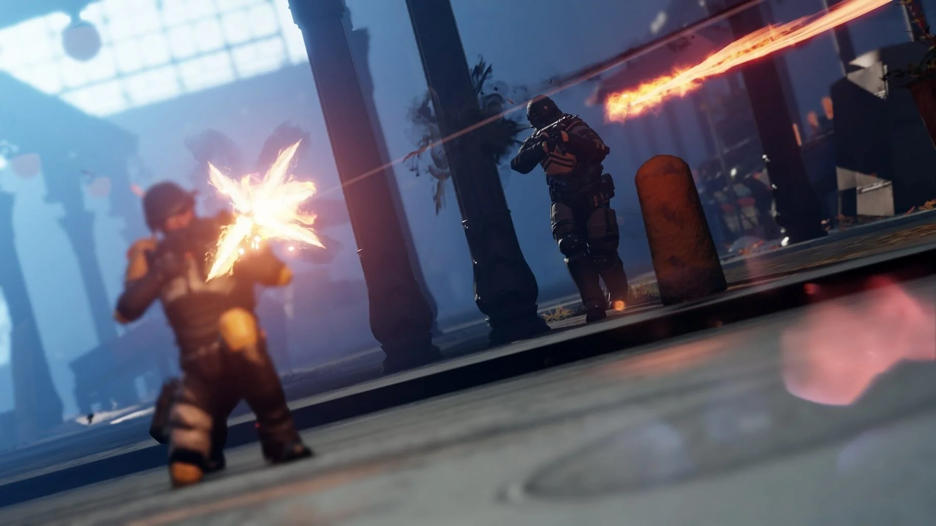 Seattle cityscape in inFAMOUS: Second Son