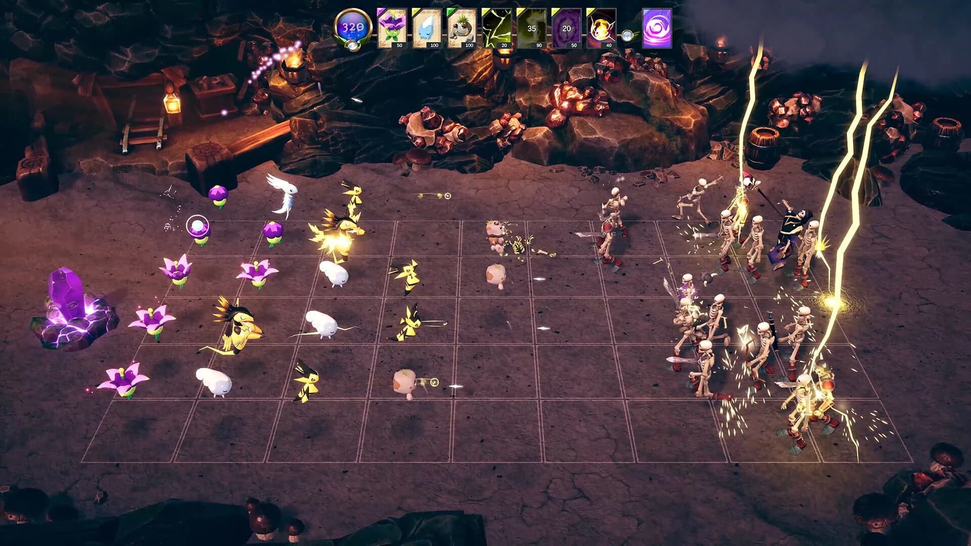 Riftbound gameplay mid-match, showing champion units and battlefield zones contested between players.