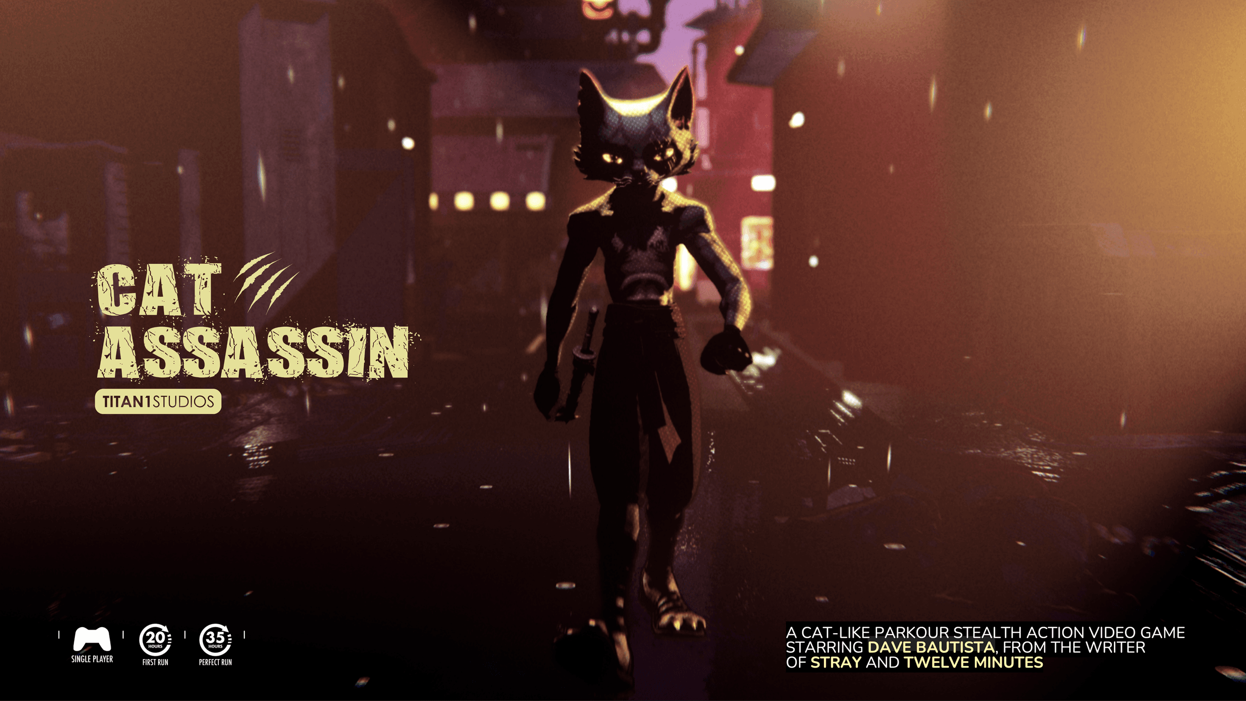 Cat Assassin: Dave Bautista’s Feline Neo-Noir Stealth Tale