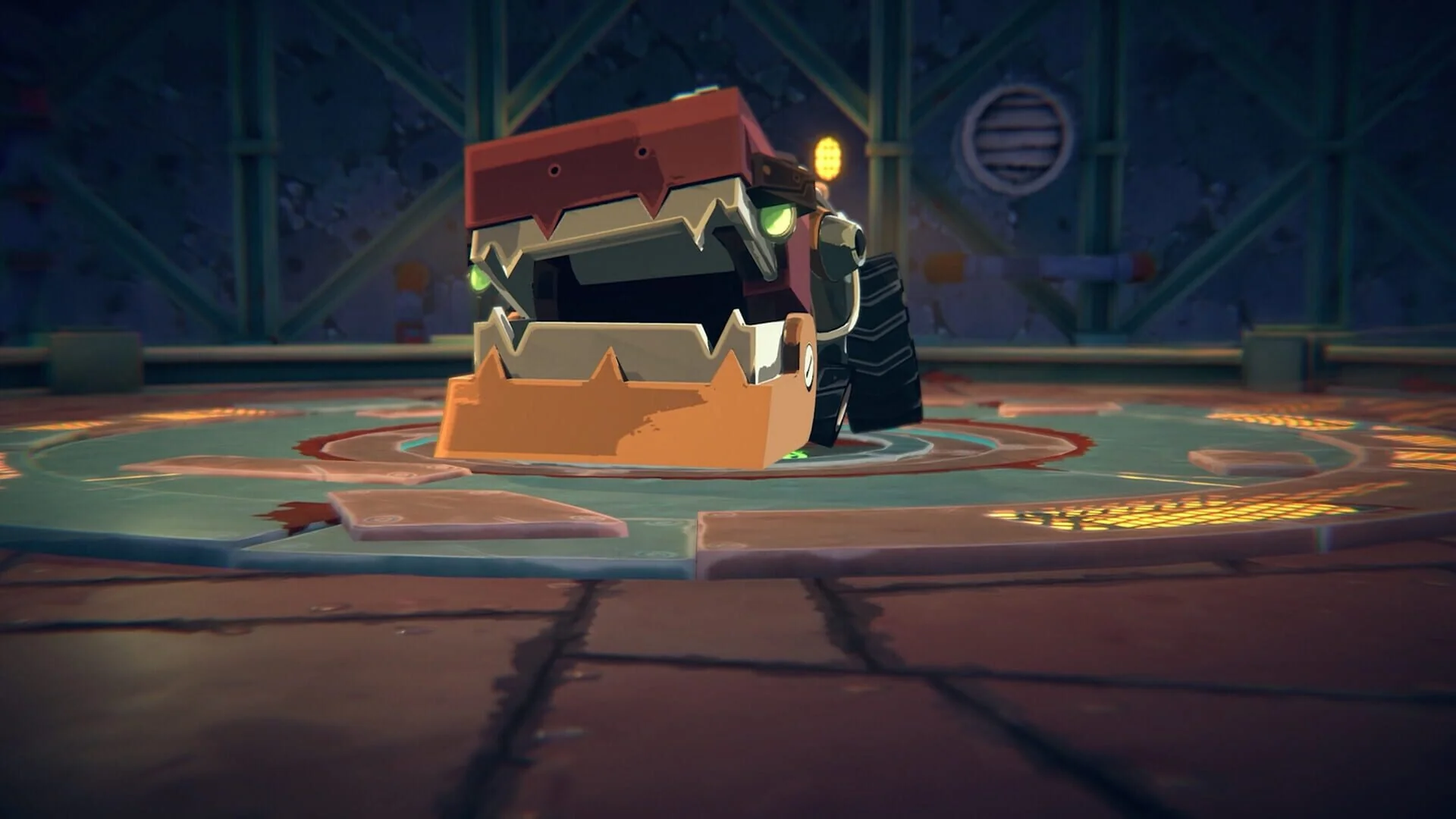 Ancient puzzle environment in The Lonesome Guild demo.