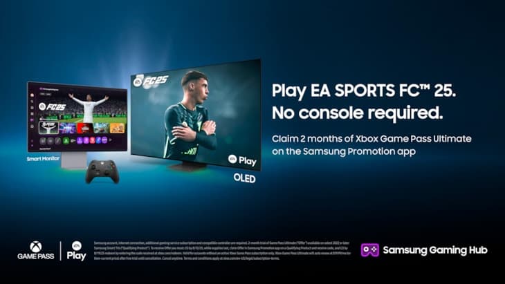 Samsung Gaming Hub Streams EA SPORTS FC 25—Console-Free Play?