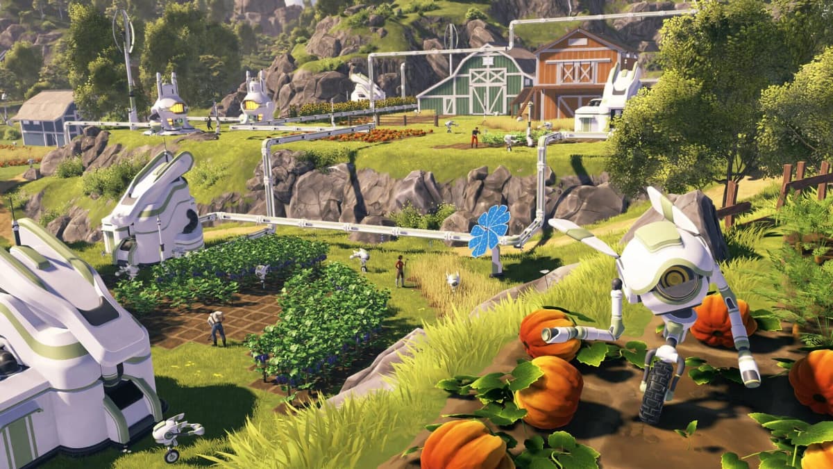 Farmatic Aims to Shake Up Cozy Farming Sims with Retro-Futurism, Automation, and Crossplay Co-op