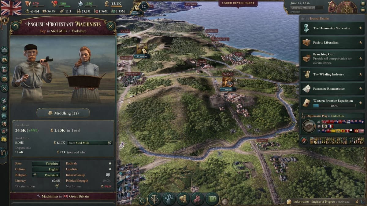 Master Rebellions in Victoria 3’s National Awakening DLC