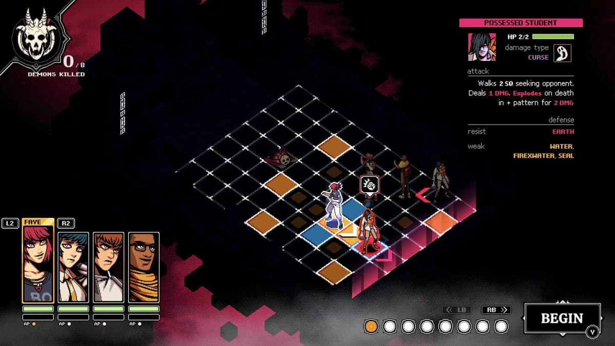 Screenshot from Demonschool