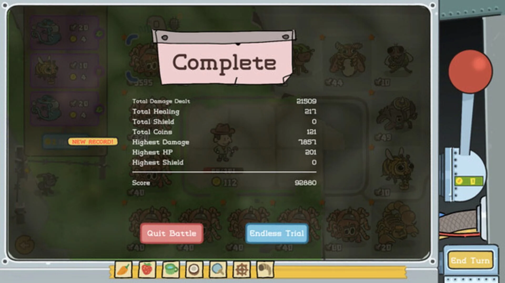 Screenshot from Roulette Hero