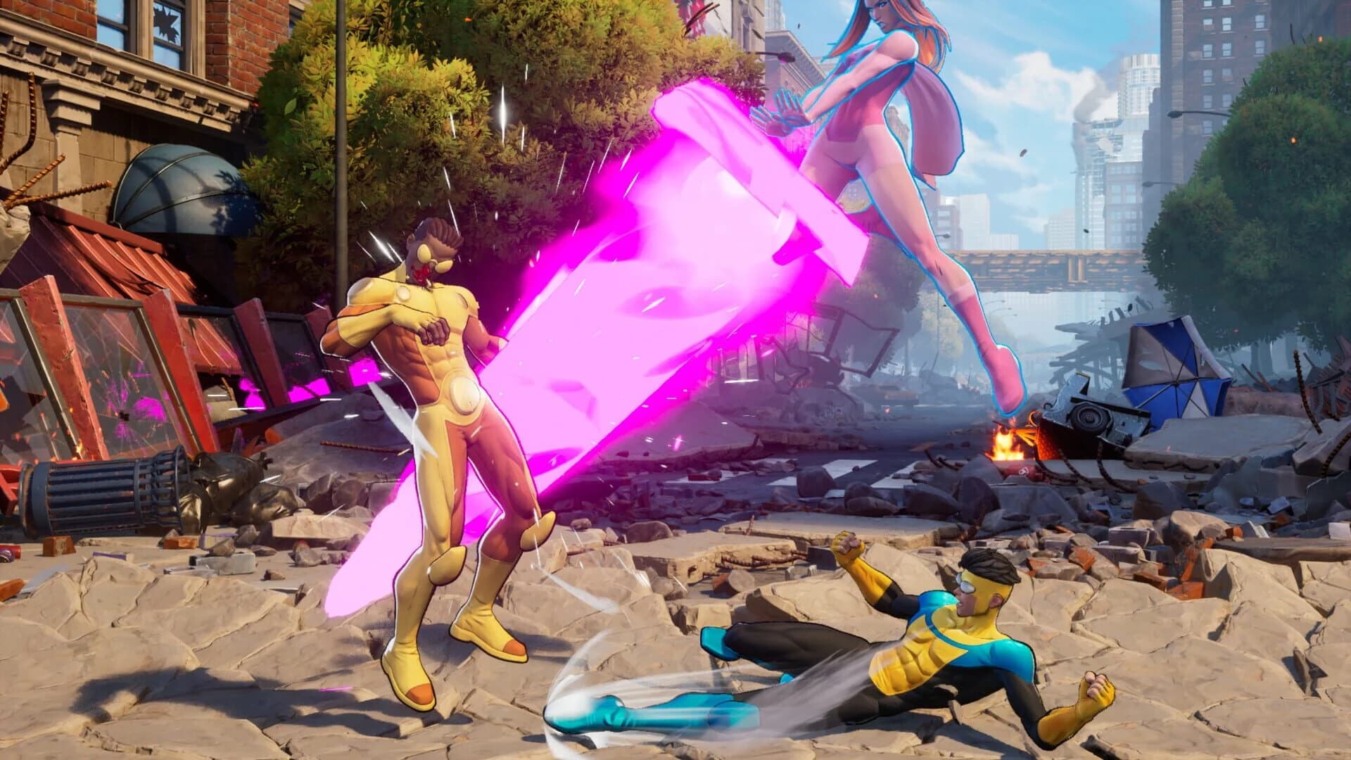 Screenshot from Invincible Vs.