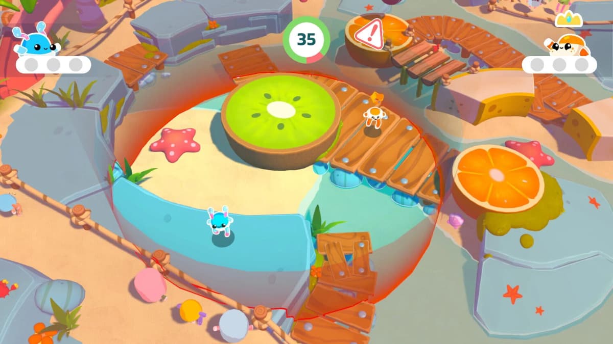 Dynamic ChaseTag arena with multiple levels and power-up locations