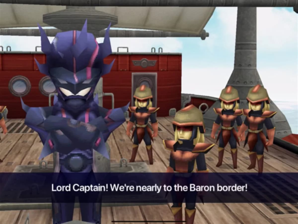 Screenshot from Final Fantasy IV