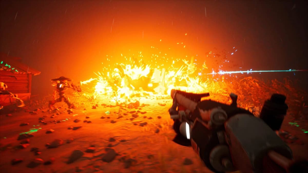 This tiny indie turned robot-cowboy nonsense into a co-op loop that actually clicks