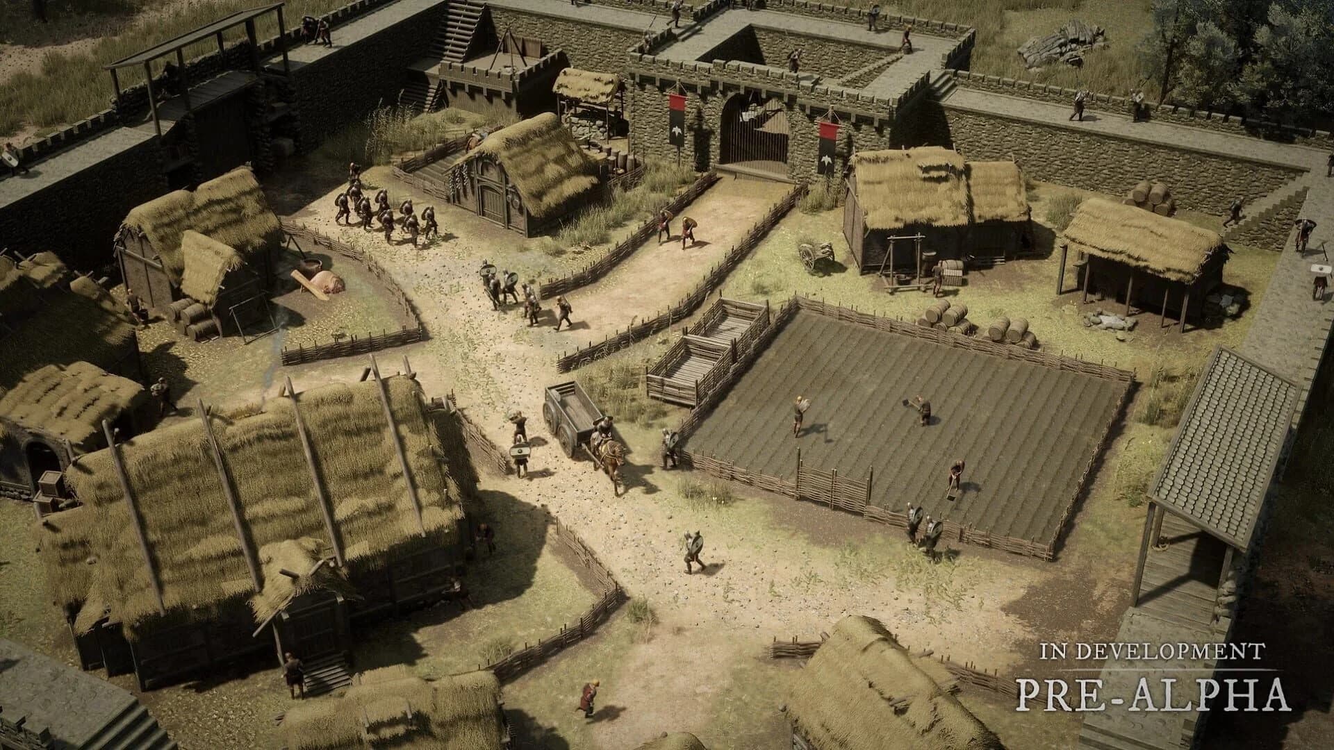 Players organize supply convoys in Anvil Empires to deliver resources to the battlefield.