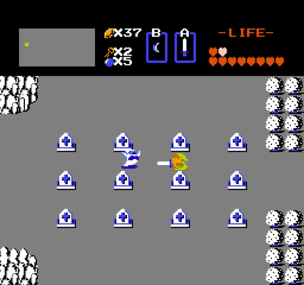 Screenshot from The Legend of Zelda