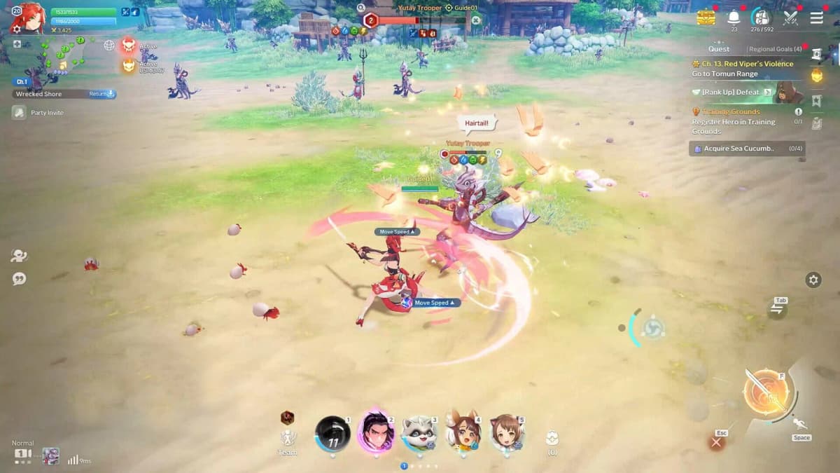 Screenshot from Blade & Soul Heroes