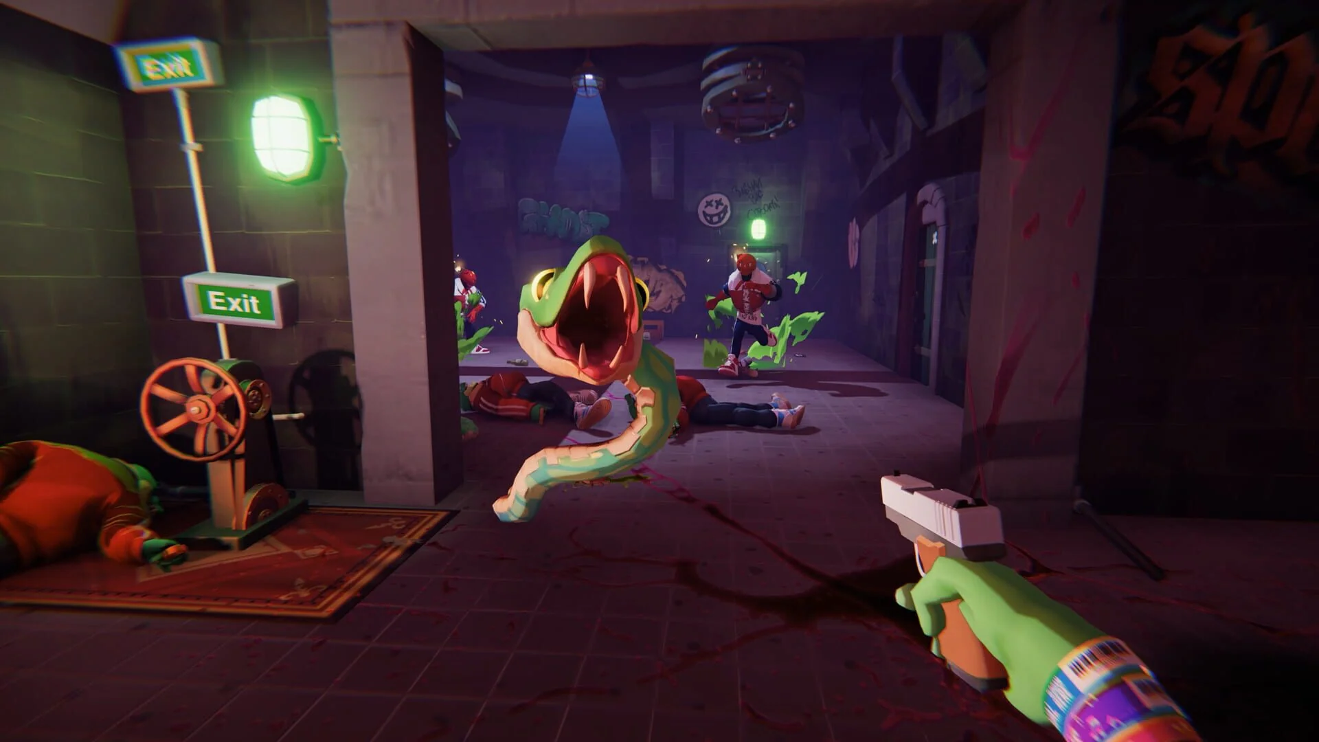 Screenshot from Anger Foot