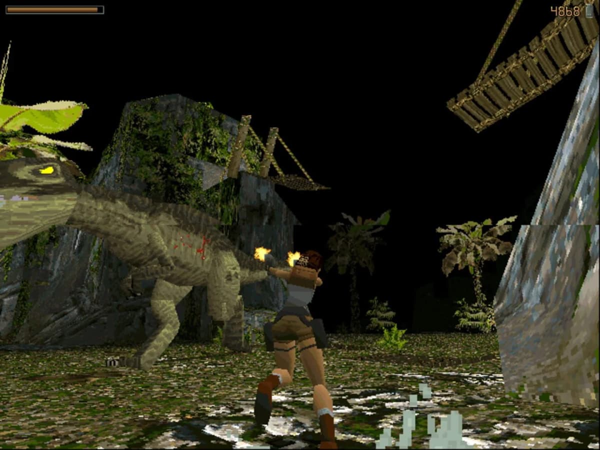 Screenshot from Tomb Raider