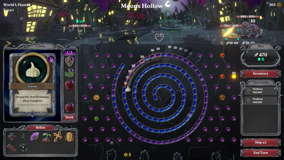 Paris Transylvania: A Pachinko Twist on Deckbuilders