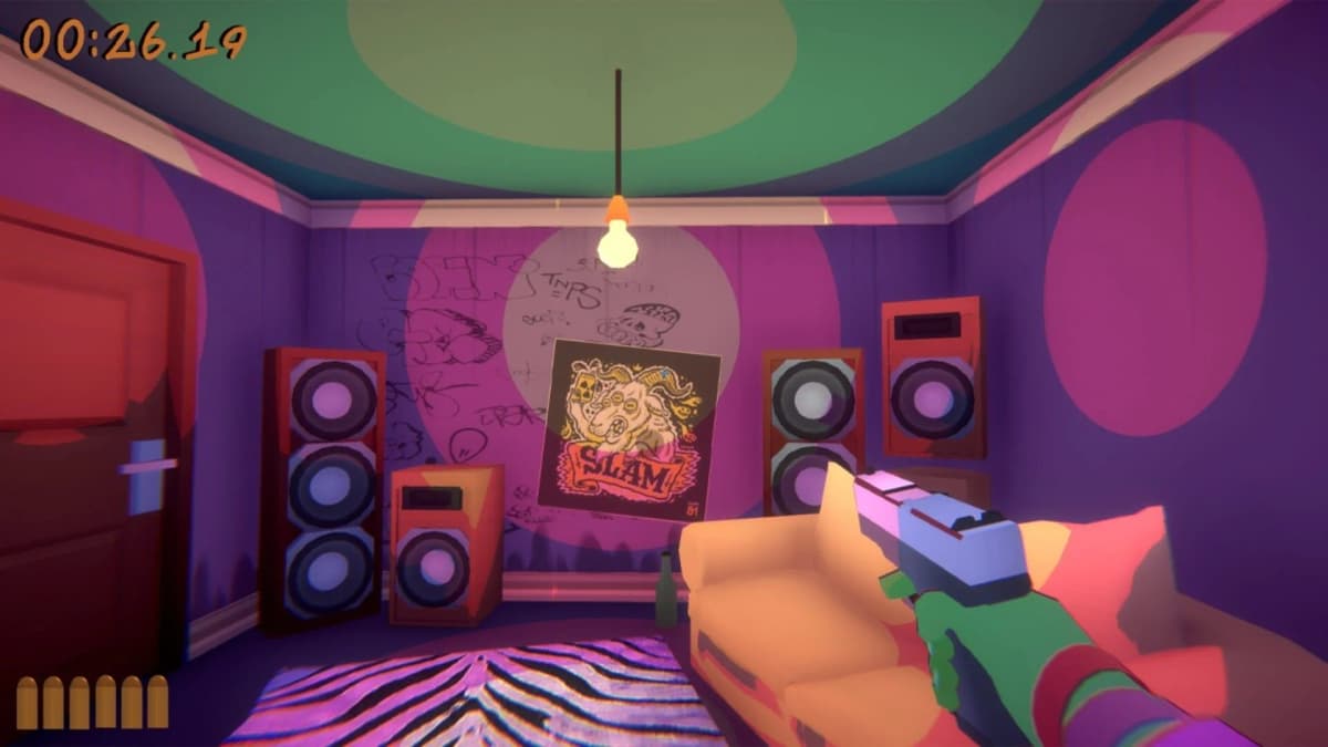 Screenshot from Anger Foot