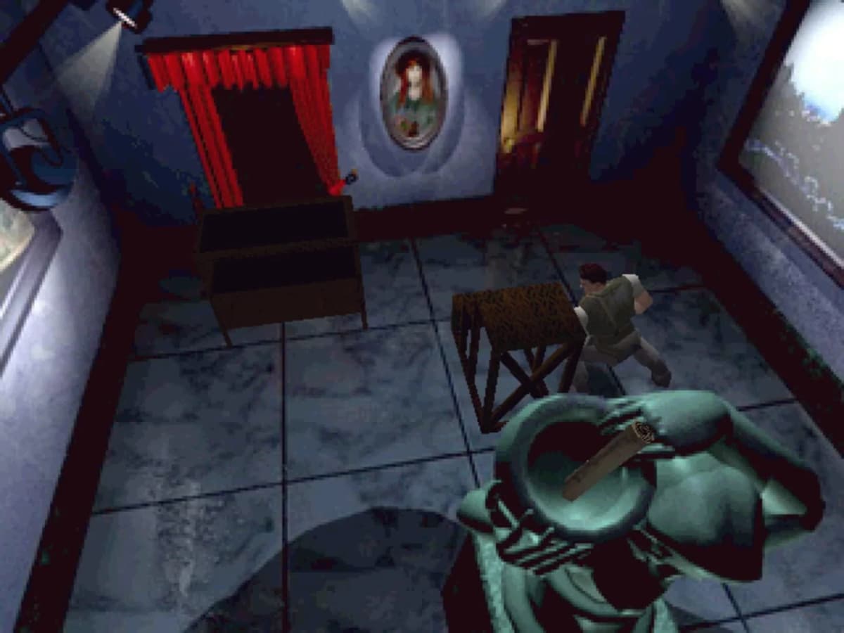 Screenshot from Resident Evil