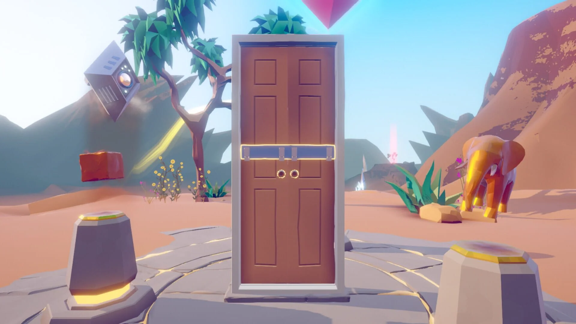 Screenshot from The Door