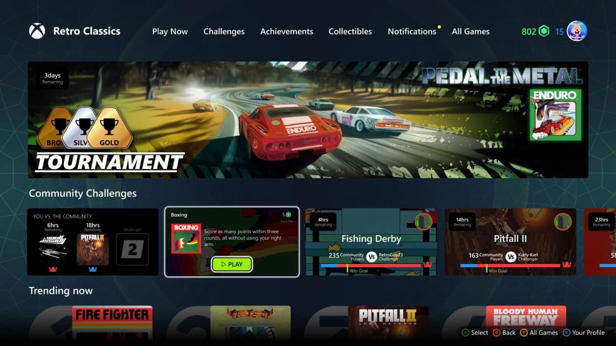 Screenshot from Retro Classics