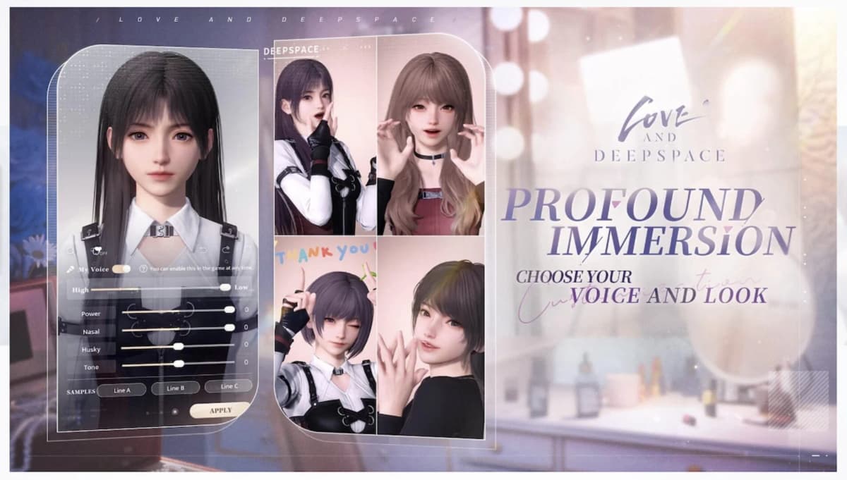 Screenshot from Love and Deepspace