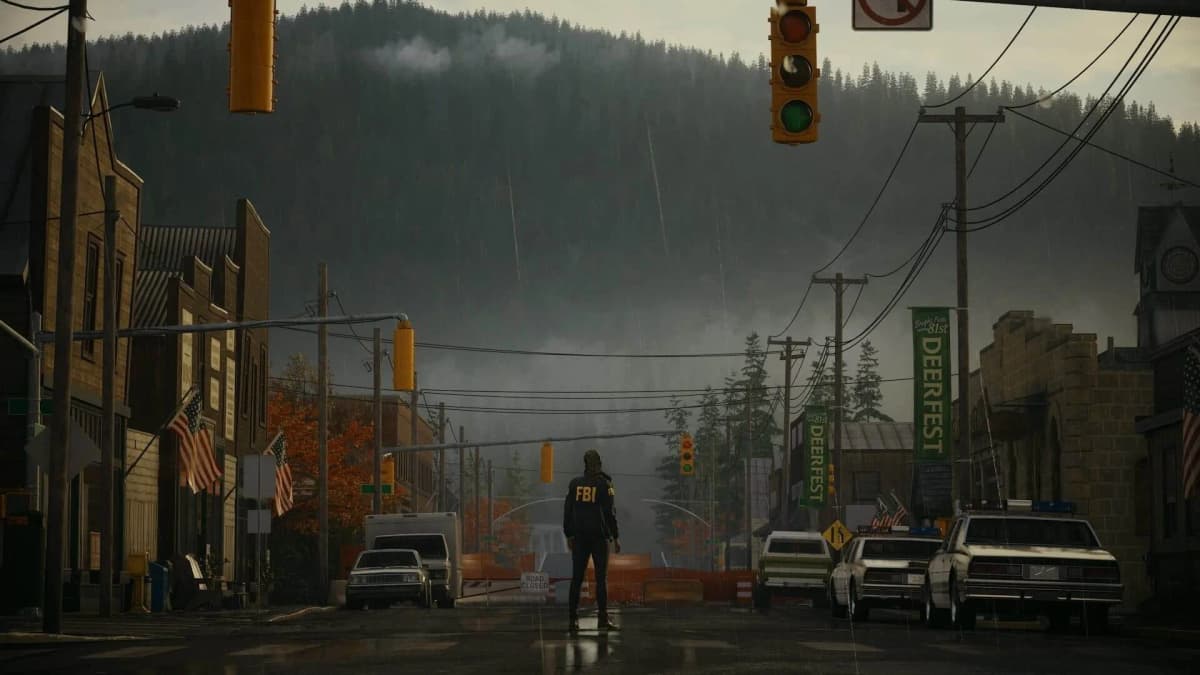 Screenshot from Alan Wake II