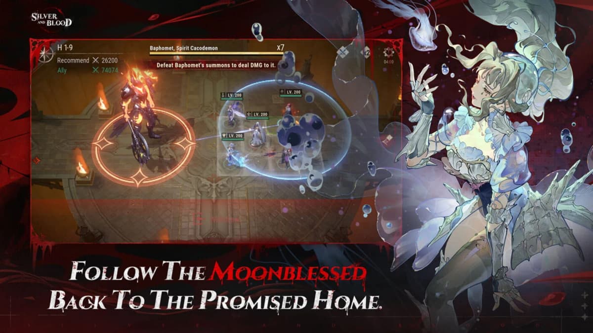 Screenshot from Silver and Blood