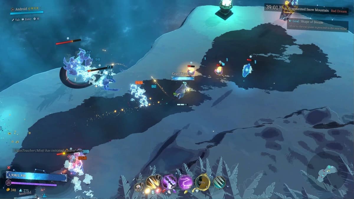 Screenshot from Shape of Dreams