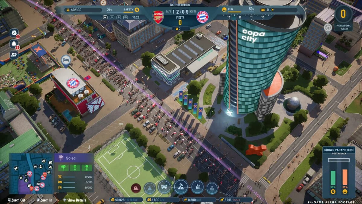 Screenshot from Copa City