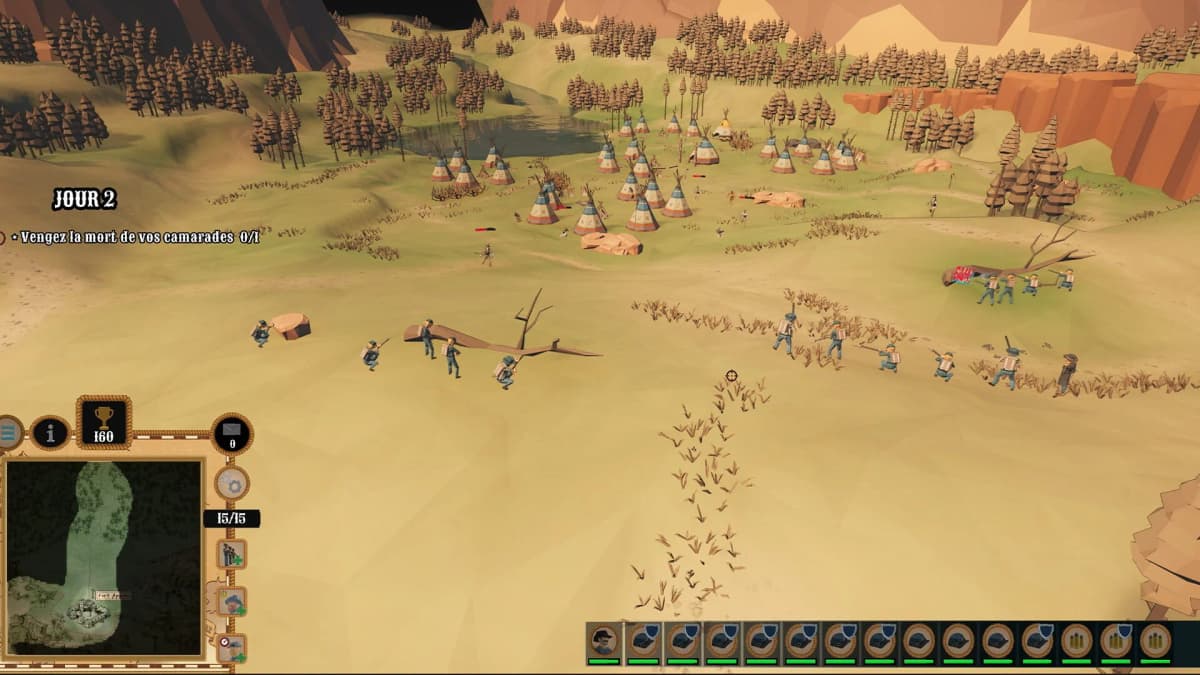 Screenshot from A Fistful of Yankees